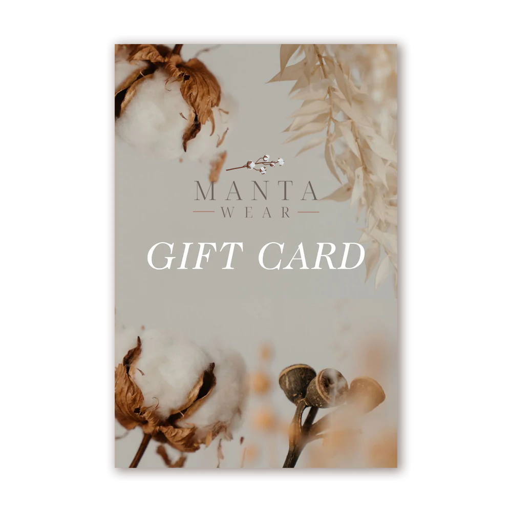 Gift Cards for Manta Wear